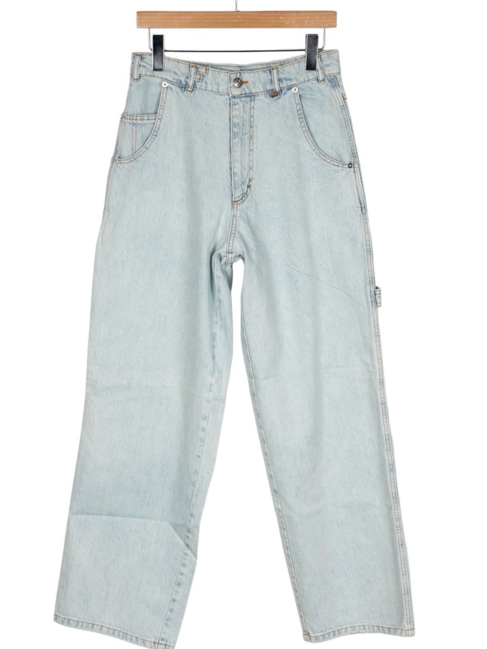 Relaxed Light Blue Men’s Jeans - Classic Straight Fit